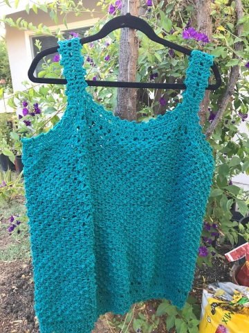 Crochet tank top interunet